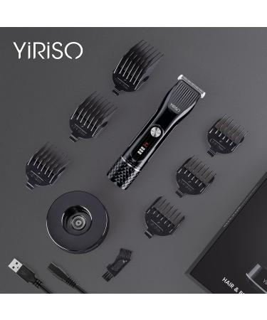 Professional Beard Trimmer & Hair Clipper for Men - Cordless Waterproof 35 Length Settings Adjustable Dial Perfect Gift - Buy Online on GoSupps.com