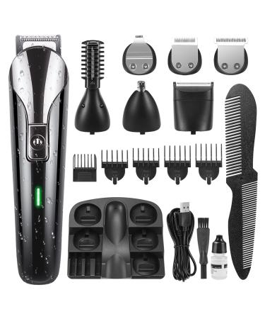 Beard Trimmer for Men IPX7 Waterproof Electric Razor Shavers 009