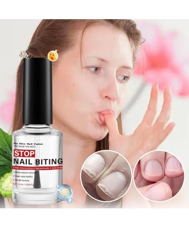  Yjkedfh Nail Biting Prevention Polish | 12ml Natural Flavor with Secure Coating Stop This Bad Habit | For Thumb Nails Habit Breaking Healthy Growth Care - Buy Online on GoSupps.com