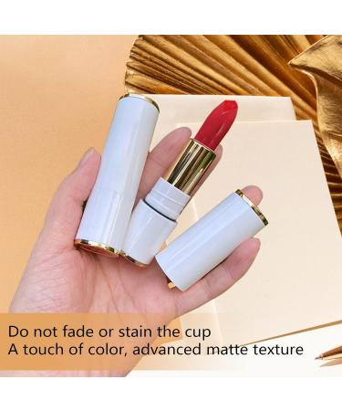 Lime Eyebrow Pen Small White Tube - Non Stick Cup Matte Lipstick - Amask Lip Tint Korean Formula - Buy Online on GoSupps.com