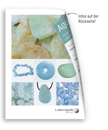 Buy Aquamarine Water Stones - 100% Natural Raw Stones | 300g Lebensquelle Plus - International Shipping Available - Buy Online on GoSupps.com