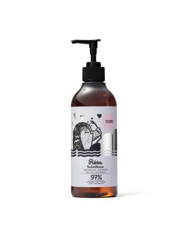 Natural shower gel Rose and Kadzid owiec YOPE 400ml