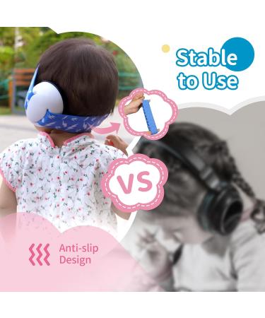 Retevis Children's Hearing Protection Headphones - Noise Suppression Earmuffs for Toddlers (0-18 Months) - Soft Safe & Comfortable Ear Protection (White) - Buy Online on GoSupps.com