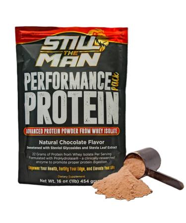 Performance Protein Powder micronized with Super Enzyme Hydrolase Designed for Fast Easy Absorption 2 Pouches 30 Servings