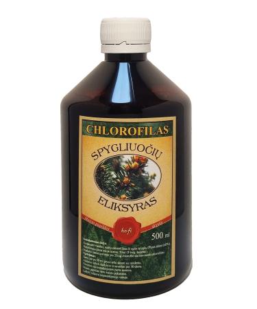 Gamtos lobynai Liquid chlorophyll ''Conifer elixir'' Liquid chlorophyll ''Conifer elixir'' 500ml