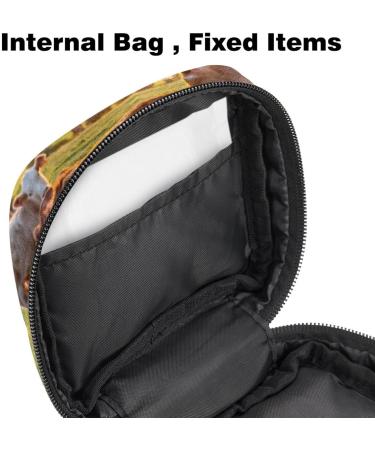 MUOOUM Summer Sunset Cows Sanitary Napkin Storage Bag Menstrual Pad Bag Portable Menstrual Cup Pouch with Zipper for Teen Girls Women Ladies Multi-colored 2 - Buy Online on GoSupps.com