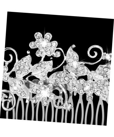 FRCOLOR Bridal Wedding Hair Comb Wedding Tiara Rhinestone Comb Pearls Tiara Hair Clips Hair Clips Wig Hair Comb Slide Clip Hairpiece Hair Comb with Rhinestones Vintage Headpiece Hair Pin - Buy Online on GoSupps.com