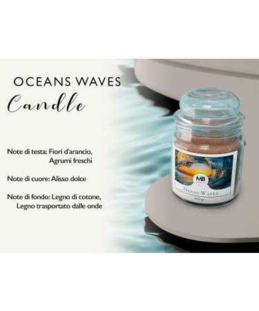 Shop MB Home Basic Candles - 410GSM Ocean Waves Scented Candles for International Shipping - Buy Online on GoSupps.com