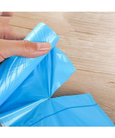 Thickened flat mouth garbage bag household black kitchen portable mass (Flat pocket black) thickened 4g/50*60 new material - Buy Online on GoSupps.com