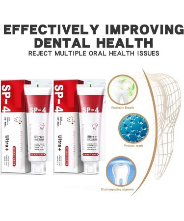 Yayashi SP-4 Probiotic Whitening Toothpaste - Brightens Teeth Freshens Breath Promotes Healthy Gums & Prevents Tartar - International Shipping Available - Buy Online on GoSupps.com