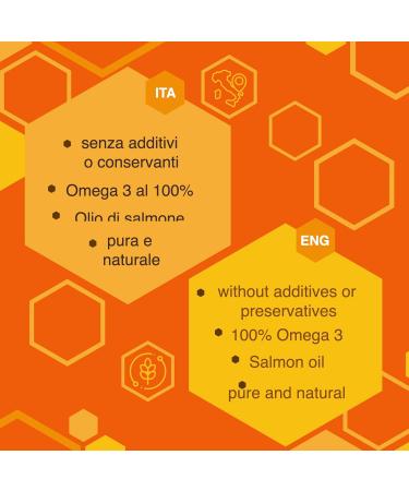  Erbotech ERBOTECH Omega 3 in capsules 100 g box approximately 70 fish oil capsules dietary supplement based on fatty acids for the regulation of cholesterol and triglycerides - Buy Online on GoSupps.com