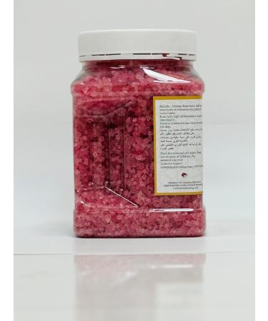 MedspaClinic Fresh Rose Bath Salt with Rose Petals for Body & Foot Spa Calming Relaxing Aromatherapy Pure and Natural Essential Oil Infused with Hibiscus Flower 3kg 105oz - Buy Online on GoSupps.com