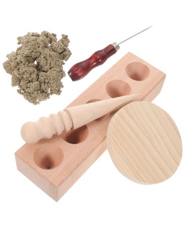 Minkissy 1 set aita form Heat Moxa-Form Form for diputirle Healthy Wooden Moxakegel manufacturer Wermention-stick-shape large mold wormwood tools make books