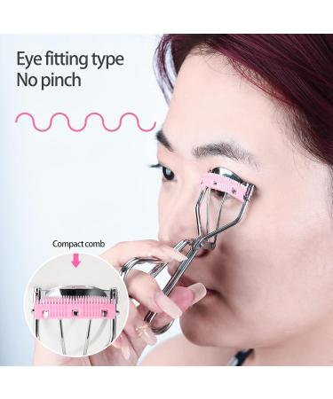 Black Eyelash Clip - Long Lasting Curling Eyelash Curler with Comb for Perfect Eye Shape | Buy Online Internationally - Buy Online on GoSupps.com