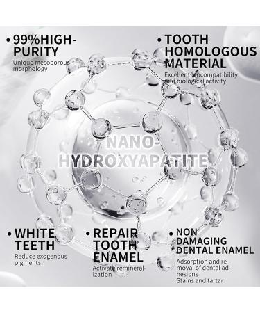 7.5% Hydroxyapatite Toothpaste for Advanced Enamel Protection Appropriate for Sensitive Teeth Gentle and Effective Formula Fresh Mint (Pack of 2) - Buy Online on GoSupps.com