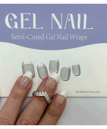 Zaubern gel4Home: Premium Nail Foils & UV Wraps - Classico French Design for Stunning Nails - Buy Online on GoSupps.com