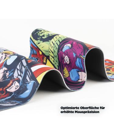 Grupo Erik XXL Marvel Gaming Mouse Pad - Water-Repellent Nutschproof Desk Pad for PC Accessories - Buy Online on GoSupps.com