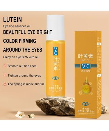  G n rique Lutein Eye Essence Oil Anti-Wrinkle Repair Eye Serum with VC and Lutein Alleviating Under Eye Bags And Dark Circles 2 Pieces - Buy Online on GoSupps.com