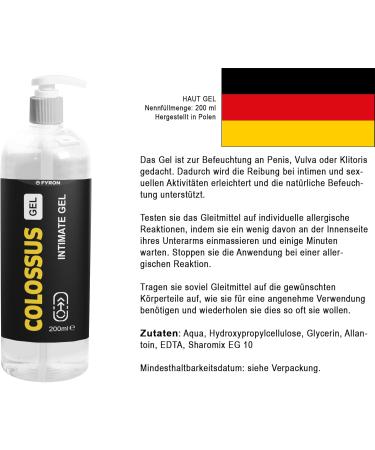 Colossus Gel 200 ml - Buy Online on GoSupps.com