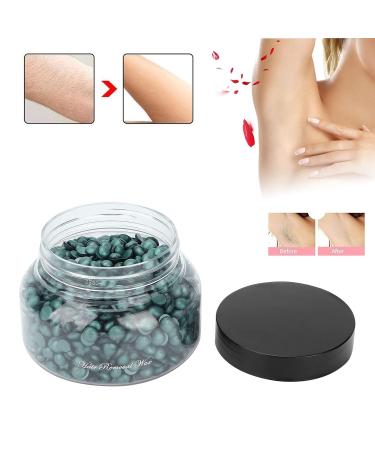 Hard Wax Pearls for Hair Removal - 150g Green Wax for Men & Women | Bulk Brazilian Wax for Armpits Back & Chest - Buy Online on GoSupps.com