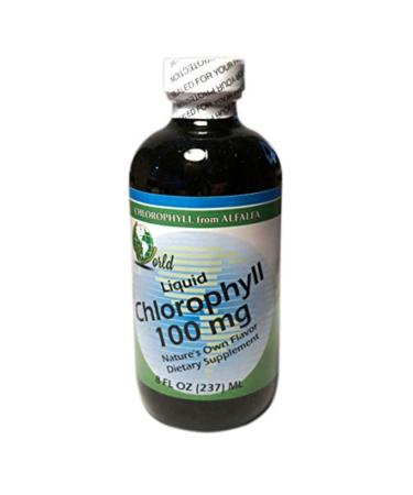 World Organic - Chlorophyll Liquid 100mg 8 oz liquid