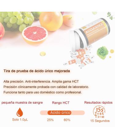 ACCUGENCE Home Uric Acid Test Kit - 50 Strips + 30 Lancets | Self-Testing for ACCUGENCE PM900 - Buy Online on GoSupps.com