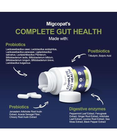 Migcopat 10G Fiber Gummies + Complete Gut Support Capsules - Buy Online on GoSupps.com