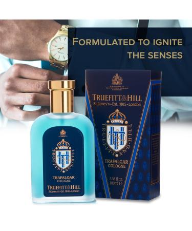 Truefitt & Hill Cologne Sample Pack | 9 fragrances: 1805 Apsley Sandalwood Trafalgar Grafton Freshman Clubman West Indian Limes Spanish Leather | 1.5ml Travel Size Vials - Buy Online on GoSupps.com