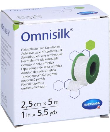 Buy OMNISILK Fixation Plaster 2.5 cm x 5 m - High-Quality Artificial Silk for Secure Bandaging - Fast International Shipping - Buy Online on GoSupps.com