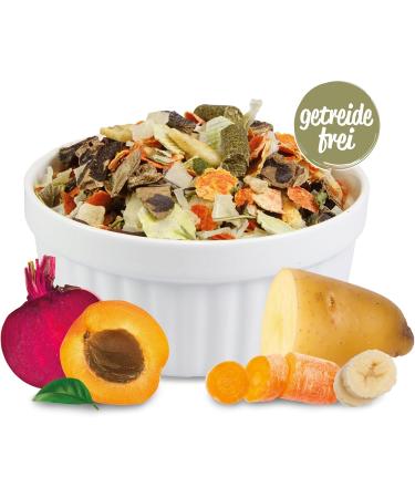 Schecker Dog Food - Vegetable and Fruit Mix - Grain Free - Optimal Barf Supplement - 2 kg - Vegetable Flakes with Fruit - Buy Online on GoSupps.com