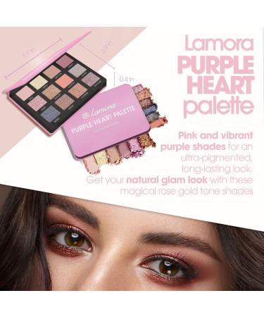 Nude Pink Rose Eyeshadow Palette - 12 Highly Pigmented Shades for Professional Neutral Makeup - Travel Size with Mirror - Buy Online on GoSupps.com