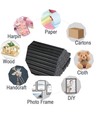 Multi-Temp All-Purpose Mini Hot Glue Gun Sticks Refills - 120 Count Black 0.27 Diameter - Buy Online on GoSupps.com