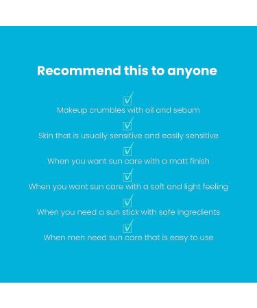 TOCOBO Cotton Soft Sun Stick SPF50+ PA++++ 0.67 oz | Natural Anti-Sebum Formula, Soft Matt Finish | Mother's Day Gift | EWG Green Certified, PEG Free | Korean Vegan Face Sunscreen - Buy Online on GoSupps.com