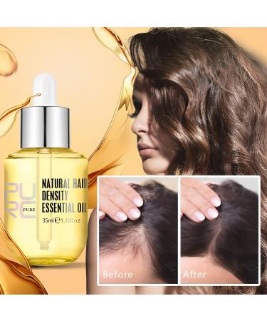 Purc Natural Hair Density Essential Oil - 1.18 Fl Oz - Reduce Dry Hair Care Treatment for Women and Men - Buy Online on GoSupps.com