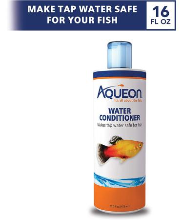 Aqueon Aquarium Water Conditioner 16oz - Fish Tank Filter Treatment - Buy Online on GoSupps.com