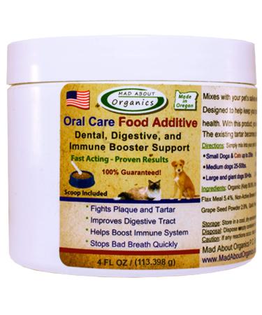 Mad About Organics Daily Oral Care Food Additive 4 Ounce (113.398 g)