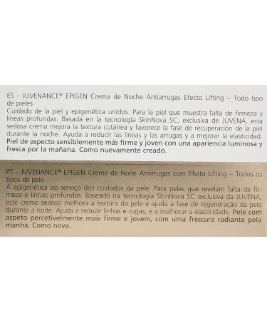 Juv Epigen Lift AW Night Cr 50ml - Buy Online on GoSupps.com