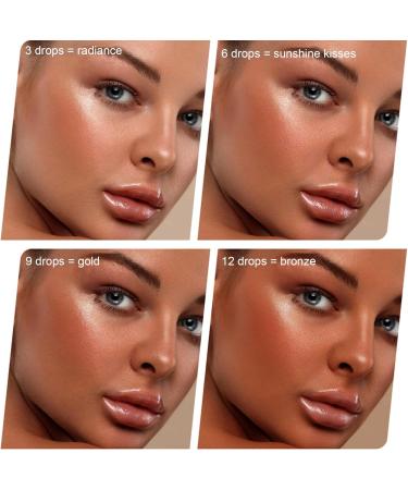 Self Tanning Drops Tanning Drop Face Tanning Aid Extends Protects The Natural Skin Tone With Aloe Vera Moisturises The Skin Absorbs Quickly Non-Greasy Gives Skin a Long-Lasting Golden Tan - Buy Online on GoSupps.com