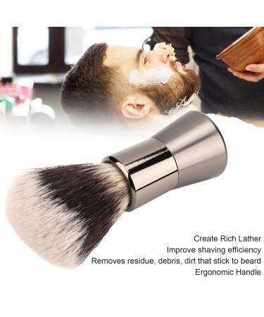 Professional Men's Shaving Brush - Ergonomic Razor Brush with Metal Handle for Soft Hair & Facial Care - Buy Online on GoSupps.com
