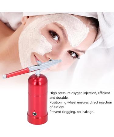 Facial Steamer Rechargeable and Portable High Pressure Oxygen Spray with Compressor 0.3mm Nozzle Micro Mist Skin Hydrator Essential Water Infusion Facial Spa Treatment Red - Buy Online on GoSupps.com