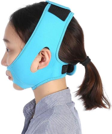 Dioche Double Chin Reducer V Shape Face Slimming Belt Breathable Adjustable V Line Face-Lift Strap Double Chin Reducer for Eliminates Sagging Skin Tightening and Anti Aging - Buy Online on GoSupps.com