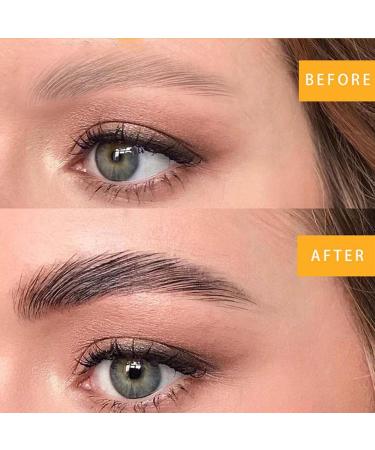 Makefullbeauty Eyebrow Makefullbeauty Waterproof Natural Eyebrow Pen Makefullbeauty Brow Pen Magical Waterproof Brow Pen Micro Fork Tip Precise Brow Pen Point Eyebrow Pencil Liquid Pen Makeup 2*Black - Buy Online on GoSupps.com