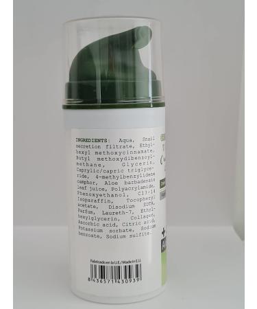 Aloe Vera and Snail Slime Regenerative Moisturizing Cream 100ml - Buy Online on GoSupps.com