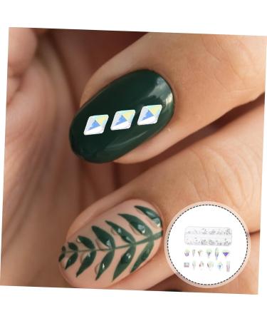 COHEALI 1 Box Diy Diamond Nail Art Set Nail Salon Decor Diy Charms Nail Charms Manicure Decoration Nail Art Embellishment Nail Rhinestones Decor Nail Decors Girl Supplies Metal - Buy Online on GoSupps.com