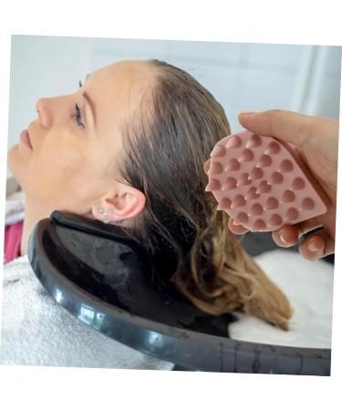 Fomiyes Silicone Bathing Brush Set - 3-Piece Scalp Massage & Body Brushes | Perfect Birthday Gift in Pink | Hair Grip & Shampoo Scrubber - Buy Online on GoSupps.com