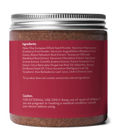 Pure Body Naturals Superfruit Smoothie Scrub, 8.8 fl oz | Antioxidant-Rich Exfoliating Scrub for Smooth, Rejuvenated Skin 8.8 Fl Oz (Pack of 1) - Buy Online on GoSupps.com