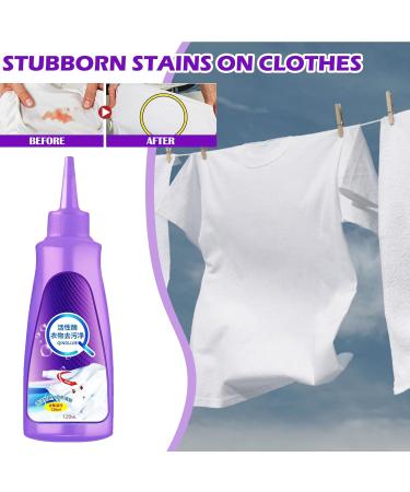 Active Enzyme Laundry Stain Remover Active Enzyme Clothing Stain Remover 2023 New Enzyme Fast Laundry Stain Remover Enzyme Stain Remover for Clothes 120ML (1PC) - Buy Online on GoSupps.com