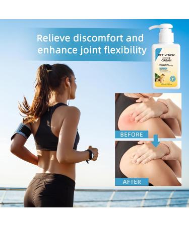OZZKSO Bee Venom body Cream Anti-Aging Firming Cream Bee Venom Skin Firming Cream Gentle C-ream for All S kin Types 100ML/3.4 Fl.oz - Buy Online on GoSupps.com