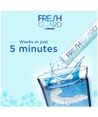 Efferdent Fresh Guard Soak - Cleans Guards & Retainers - 24ct (3 Pack) - Buy Online on GoSupps.com