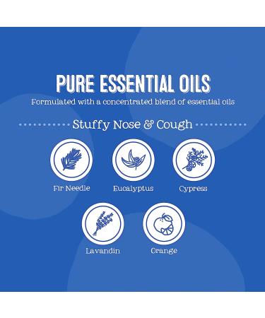 Oilogic Stuffy Nose and Cough Vapor Bath Relief - 100% Pure Essential Oil Blend for Babies & Toddlers - Soothes Naturally - 266ml - Buy Online on GoSupps.com